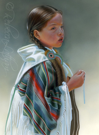 Dressed for the Powwow | Paintings of Wildlife & Nature by Rebecca Latham